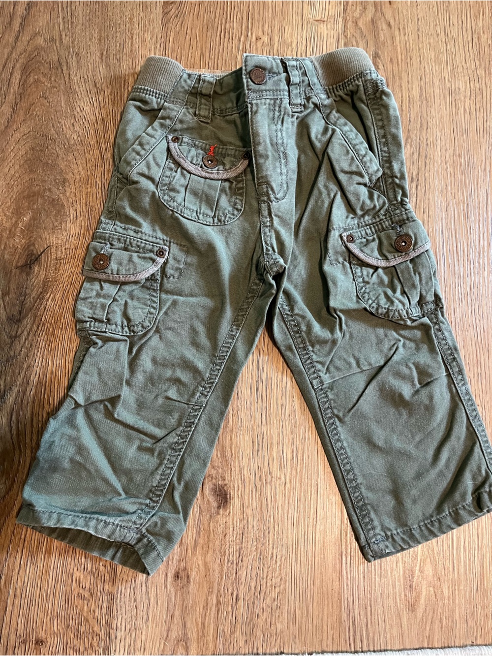 Oshkosh B’Gosh Genuine Kids, Cargo Pants with Pockets, Green, 18 months